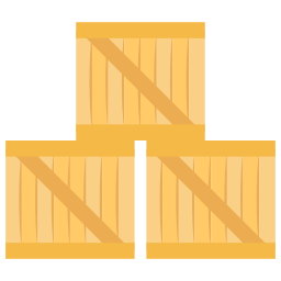 houten krat icoon