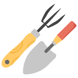 outils de jardinage Icône