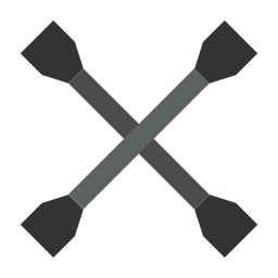 Llave de cruz icono
