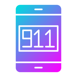 appel 911 Icône