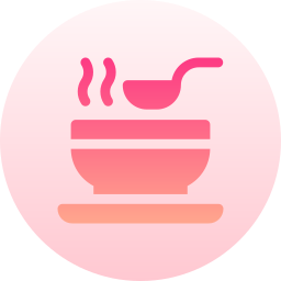 Hot soup icon