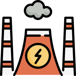 Nuclear plant icon