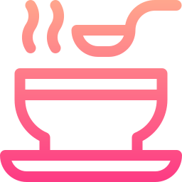 gorąca zupa ikona