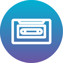 Cassette tape icon