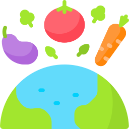 World vegetarian day icon