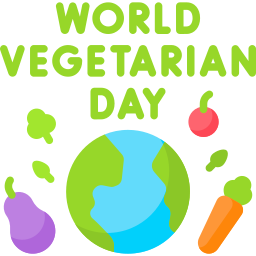 world vegetarian day icono