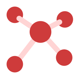 Chemical bond icon
