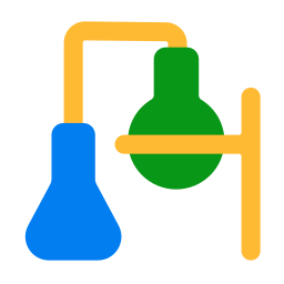 processo chimico icona