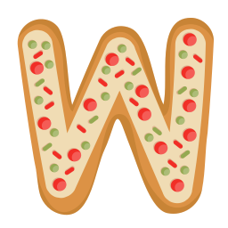 letter w icoon