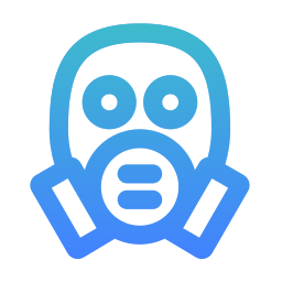 Gas mask icon