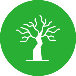 Dry tree icon