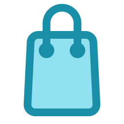 Shop bag icon