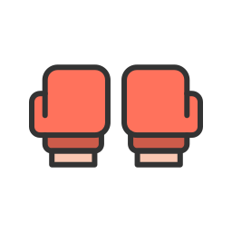 Boxing gloves icon