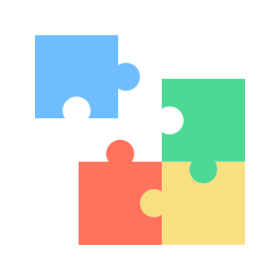 puzzel deel icoon