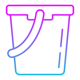 Water bucket icon