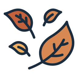 foglie secche icona