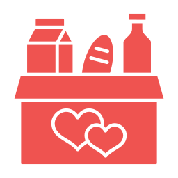 Food donation icon