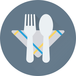 food and restaurant icono