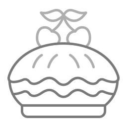 Вишневый пирог иконка