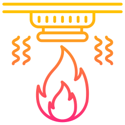 Датчик пожара иконка