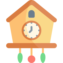Cuckoo clock icon