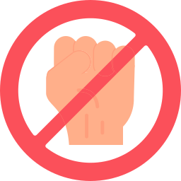 폭력 없음 icon