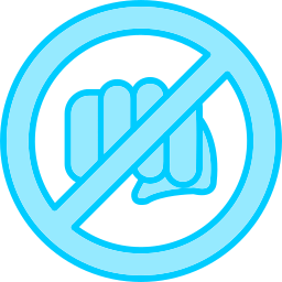 No assaulting icon