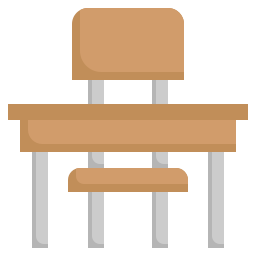 School desk icon