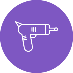 Space gun icon