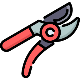 Pruning shears icon