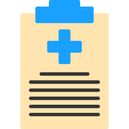 Medical report icon