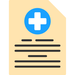 archivo médico icono
