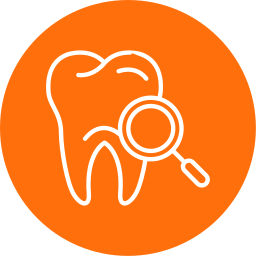 Dental checkup icon