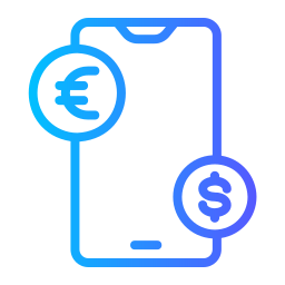 Mobile banking icon