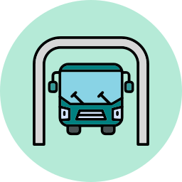 bus depot icoon