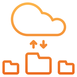 Cloud computing icon