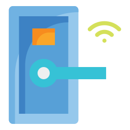 Smart door icon