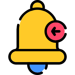 Notification bell icon