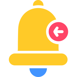 Notification bell icon