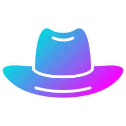 Ковбойская шляпа иконка