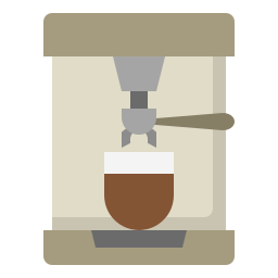 Coffee machine icon