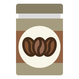 kawa rozpuszczalna ikona