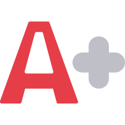 글꼴 크기 icon