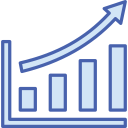 croissance Icône