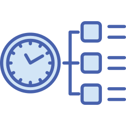 gestione del tempo icona