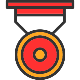 medalha de prata Ícone