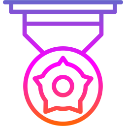 Бронзовая медаль иконка