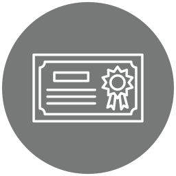 Certificate icon