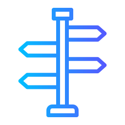 richtungszeichen icon