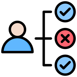 Decision making icon